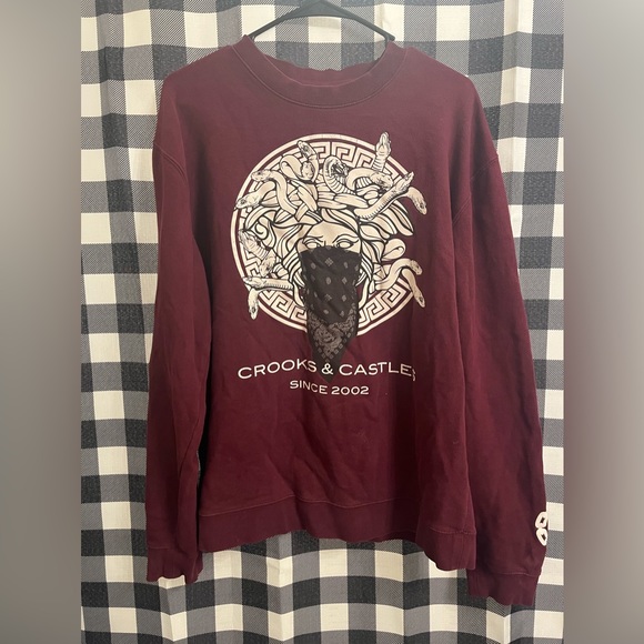 Crooks & Castles crew neck - Picture 1 of 2